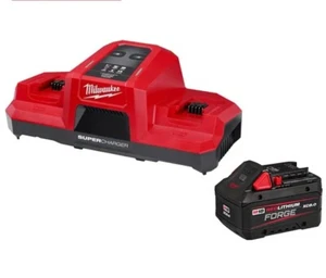 Milwaukee Super Charger Dual Bay Starter Kit, New. - Picture 1 of 1