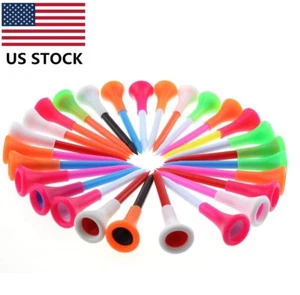 Golf Tees 2 1/8 Plastic Rubber Cushion Top Tees Golf Equipment 50Pcs/Pack - Picture 1 of 3