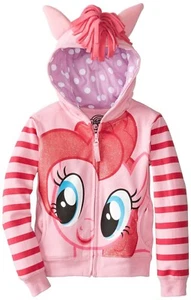 Anime My&Pony Hoodies Jacket Twilight Sparkle Rainbow Dash Pinkie Pie Coat Girls - Picture 1 of 20