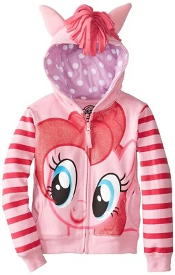 Anime My&Pony Hoodies Jacket Twilight Sparkle Rainbow Dash Pinkie Pie Coat Girls - Image 1 of 4
