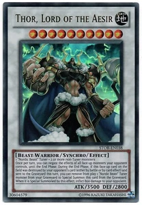 Thor, Lord of the Aesir YUGIOH STOR-EN038 Ultra-Rare NM - Bild 1 von 1