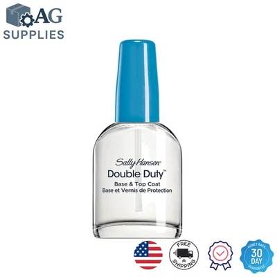 Revolutionary 2-in-1 Nail Polish: Double Duty Base & Top Coat, Streak-Free Shine - Image 1 of 4