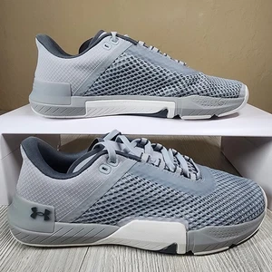 Under Armour TriBase Reign 4 Trainingsschuhe Grau Herren Größe 11,5 Neu 3025052-102 - Bild 1 von 7