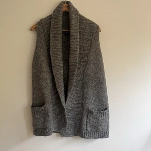Polo Jeans Ralph Lauren Women’s Wool Alpaca Knit Shawl Collar Vest Size S - Picture 1 of 13