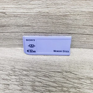 Sony Genuine Memory Stick | 32MB MEGABYTE | MSA-32A QUICK SHIP - Picture 1 of 3