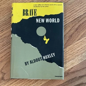 Brave New World Aldous Huxley hardcover 1946 Book Club Edition Harper and Row - Picture 1 of 8