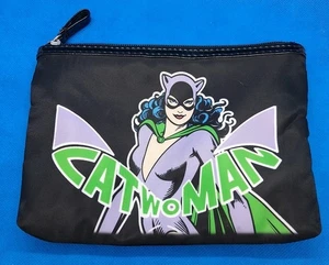Catwoman Makeup Cosmetic Bag, Pouch - SOHO Gotham Girls DC Comics - Batman NWOT - Picture 1 of 6