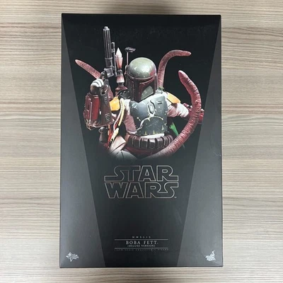 BOBA FETT HOT TOYS DELUXE VERSION MMS313 1/6TH STAR WARS FIGURE ROTJ SARLACC - Image 1 of 4