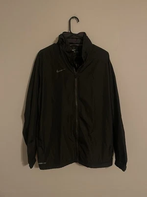 Chaqueta de lluvia cortavientos negra con capucha Nike Storm-FIT 535688-020 - XLarge para hombre Foto 1 de 4