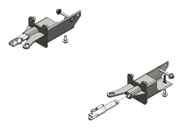 Placa base barra de remolque BLUE OX BX2418 Foto 1 de 1