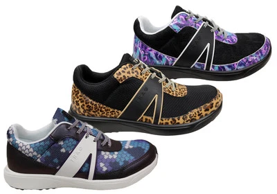 Traq by Alegria Qarma 2 Womens Comfortable Lace Up Sneakers - Mesh. - image 1 of 4
