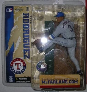 McFARLANE ALEX RODRÍGUEZ RANGERS VARIANTE GRIS SER 8 - Imagen 1 de 1