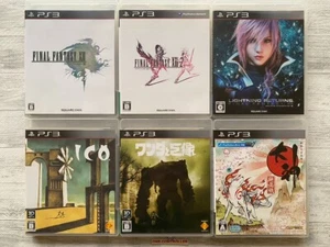 SONY PS3 FINAL FANTASY XIII & Lightning & ICO & Wanda e Colossus & Okami set - Foto 1 di 14