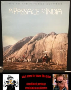 A Passage To India (soundtrack) Maurice Jarre - USA 1st press (1985) - Picture 1 of 2