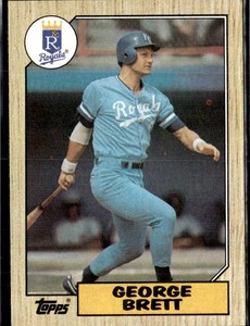 1987 Topps  #400 George Brett