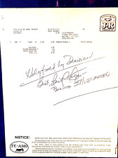 Mike Tyson/Evander Holyfield prediction-Boxing Bert Sugar autograph-Very Rare!