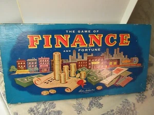 Vintage Brettspiel Parker Brothers "Das Spiel der Finanzen und des Glücks" von 1936 - Bild 1 von 24