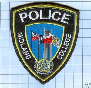 Parche de policía - Midland College Texas - Imagen 1 de 1