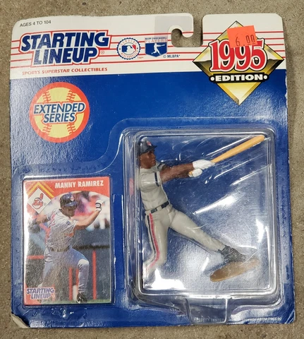 1995 Starting Lineup Manny Ramirez-Boston Red Sox-NOS! FREE USA SHIP Cover