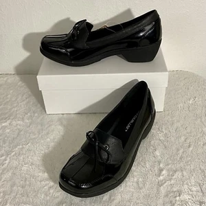 NEW Wanderlust Black Weather-Or-Not Loafers Women’s Size 8.5M Weather Resistant - Picture 1 of 12