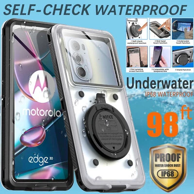Funda Impermeable Autocomprobación para Motorola Moto G Stylus 2021/2022/2023/Pura Foto 1 de 4