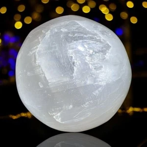 Selenite Crystal Sphere (4) - Picture 1 of 10