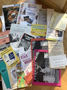 Collection Of Vintage Advertising Leaflets & Booklets - Picture 1 of 8