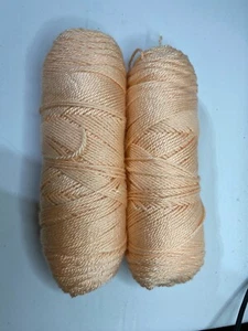 Southern Belle Mill End Yarn 14 oz. Light Peach 4 Ply Acrylic - Picture 1 of 1