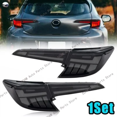 LH&RH For Toyota Corolla Hatchback 2020-2024 LED Rear Tail Lights Assembly - Image 1 of 4