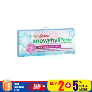 1 x Phytoscience Snowphyll Forte Schneealgen Chlorophyll & Maulbeerblattextrakt - Bild 1 von 5