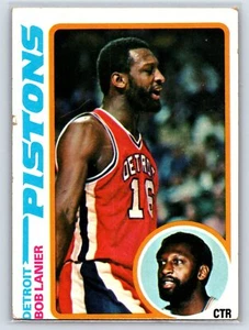 1978-79 Topps #125 Bob Lanier Detroit Pistons - Picture 1 of 2