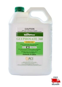 Glyphosate 360g/L Weed Killer & Herbicide 5L Pro Strength Glypho - Picture 1 of 1