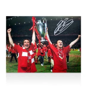 John Arne Riise Signed Liverpool Photo: 2005 Champions League Winner - Picture 1 of 4