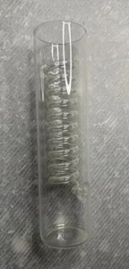 IKEA Ehlen Johansson 9.75” CLEAR GLASS SPIRAL VASE Retired - Picture 1 of 8