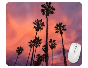 Beach Palm Tree Sunset Computer Non Slip Custom Mouse Pad Handmade - Bild 1 von 2