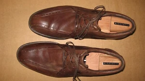 Calloway Full Leather Men's Golf Shoes, 14 M, Brown, Spiked - Picture 1 of 7