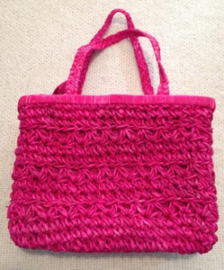 Cappelli Straworld Inc. Cute Pink Shoulder Hand Bag 10 Inch Purse - Picture 1 of 6
