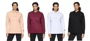 Reebok Women's and Women's Plus Large Logo Hoodie with Pocket - Picture 1 of 16