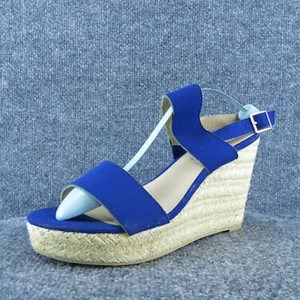 Montego Bay Club Damenschuhe Knöchelriemen-Sandale blau Synthetik Größe 8,5 Medium - Bild 1 von 10