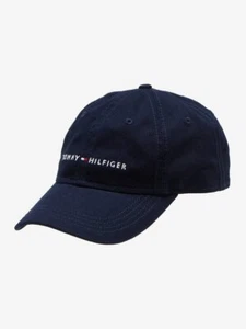 Tommy Hilfiger Unisex AM Hilfiger Logo Cap Sky Captain 6941823 416 - Picture 1 of 2