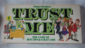 Parker Brothers - Trust Me - The Game of Hot Tips & Cold Cash Complete 1981 - Picture 1 of 5