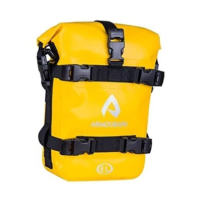 Regalos Día del Padre Moto Parachoques Bolsa Impermeable Motor 6L 6L PVC Amarillo Foto 1 de 4