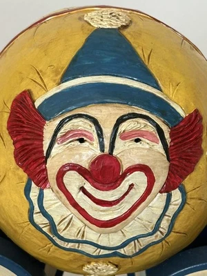 Briere Circus 小丑和摇篮 Pulltoy 日期 1988 — 第 1/4 张图片