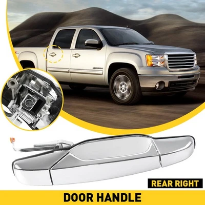 Rear Exterior Right Side Door Panel Handle For 2007-2013 Chevrolet Avalanche - Image 1 of 4