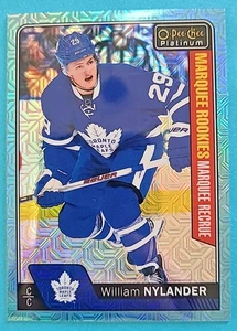 William Nylander 2016-17 OPC O-PEE-CHEE Platinum #155 ICE BLUE TRAXX Rookie RC - Imagen 1 de 3