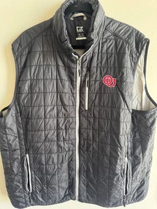 Cutter & Buck CB Weather tech Puffer Vest Full Zip Size Xxl Oklahoma Sooners - Picture 1 of 1