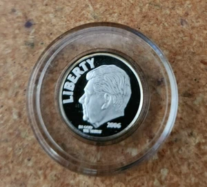 Ronda de plata Ronald Reagan Dime Design 2006 .999 1/10 oz - Imagen 1 de 2