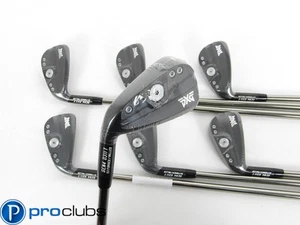 NEW Left Handed PXG GEN4 0311T BLACK FORGED IRONS 4-PW UST RECOIL 125 STIFF FLEX - Picture 1 of 8