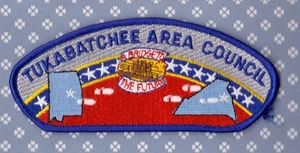 JSP   Tukabatchee Area Council  -Mint- Nat'l Jamboree 1993 -   Blu Bdr - Picture 1 of 1