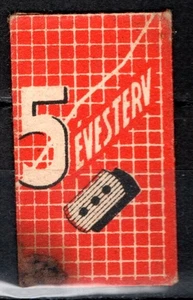 VINTAGE RAZOR BLADE PACK- 5 eves terv, Hungary-# - Picture 1 of 2